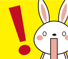 Mood of the rabbit sticker #10392877