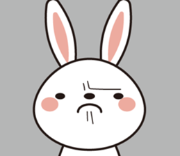 Mood of the rabbit sticker #10392878