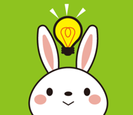 Mood of the rabbit sticker #10392879