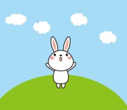 Mood of the rabbit sticker #10392885