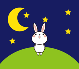 Mood of the rabbit sticker #10392886