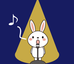 Mood of the rabbit sticker #10392887