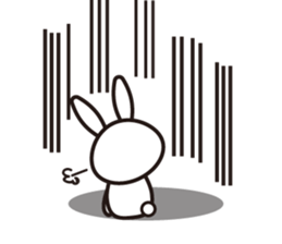 Mood of the rabbit sticker #10392888