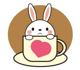 Mood of the rabbit sticker #10392892