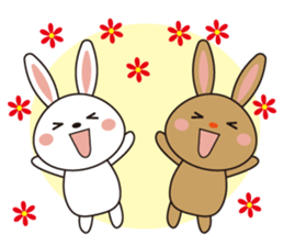 Mood of the rabbit sticker #10392893