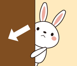 Mood of the rabbit sticker #10392894