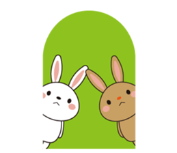 Mood of the rabbit sticker #10392895