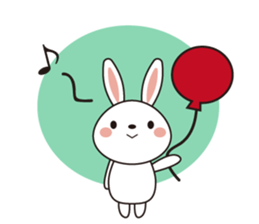 Mood of the rabbit sticker #10392901