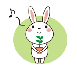 Mood of the rabbit sticker #10392903
