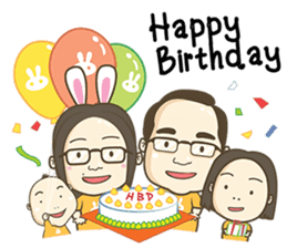 Happy Kratay's Family sticker #10392990