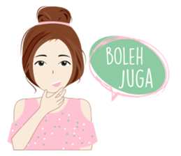 Attractive Girl sticker #10393799