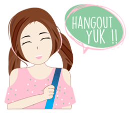 Attractive Girl sticker #10393801