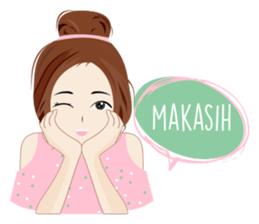 Attractive Girl sticker #10393802