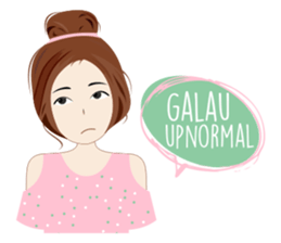 Attractive Girl sticker #10393809