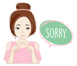 Attractive Girl sticker #10393812