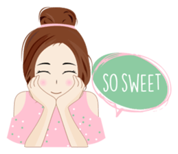 Attractive Girl sticker #10393813