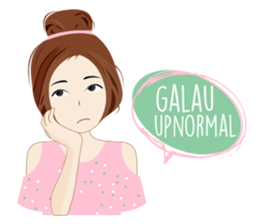 Attractive Girl sticker #10393815