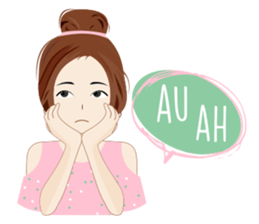 Attractive Girl sticker #10393816