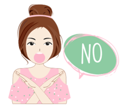 Attractive Girl sticker #10393817