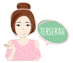 Attractive Girl sticker #10393821