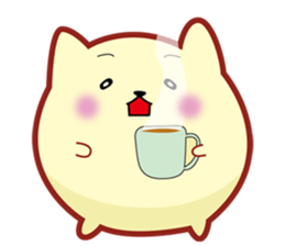 Kotetsu invitation cat sticker #10393903