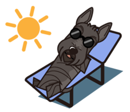 iinu - Scottish Terrier sticker #10393905