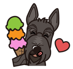 iinu - Scottish Terrier sticker #10393909