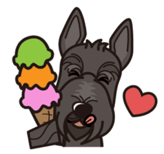 iinu - Scottish Terrier sticker #10393909