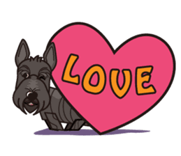 iinu - Scottish Terrier sticker #10393916