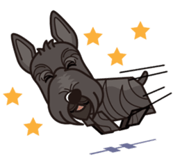 iinu - Scottish Terrier sticker #10393923