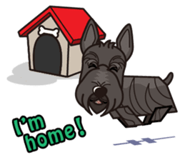 iinu - Scottish Terrier sticker #10393929