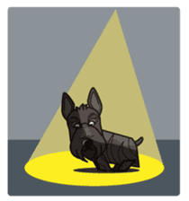 iinu - Scottish Terrier sticker #10393935