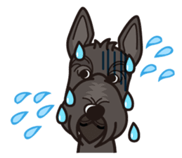 iinu - Scottish Terrier sticker #10393939