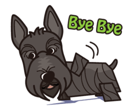 iinu - Scottish Terrier sticker #10393940