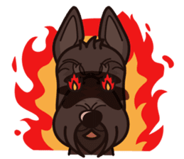 iinu - Scottish Terrier sticker #10393941