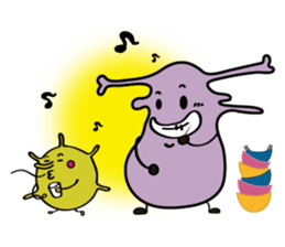 Little and cute Monster Friends sticker #10394365