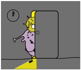 Little and cute Monster Friends sticker #10394374