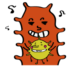 Little and cute Monster Friends sticker #10394375