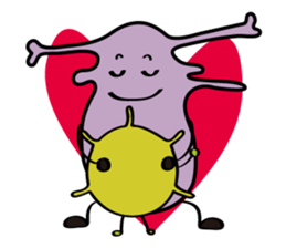 Little and cute Monster Friends sticker #10394377