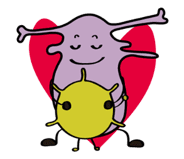 Little and cute Monster Friends sticker #10394377