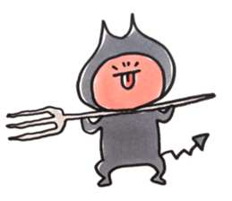 devil, devil, devil! sticker #10394565