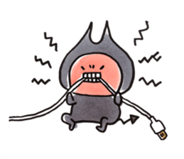 devil, devil, devil! sticker #10394576