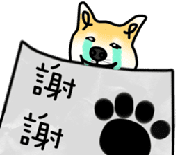 Counter Attack of Shiba Inu sticker #10394715