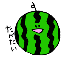 Begging fruit sticker #10394868