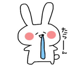 Cute rabbit Sticker spring sticker #10394946