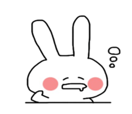 Cute rabbit Sticker spring sticker #10394948