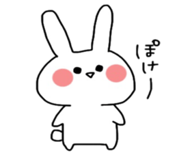 Cute rabbit Sticker spring sticker #10394949