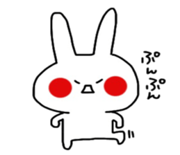 Cute rabbit Sticker spring sticker #10394959