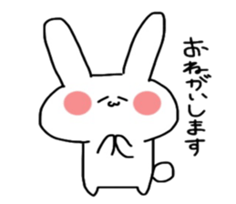 Cute rabbit Sticker spring sticker #10394969