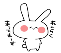 Cute rabbit Sticker spring sticker #10394971